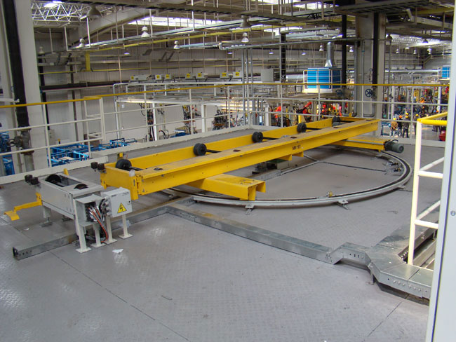 滑撬旋轉(zhuǎn)輸送