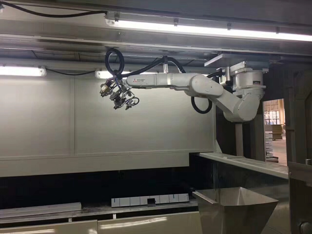 噴涂機器人集成